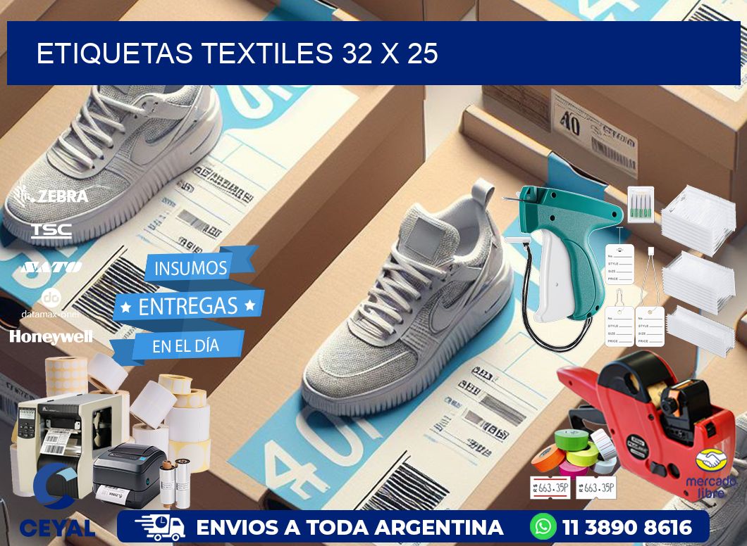 etiquetas textiles 32 x 25