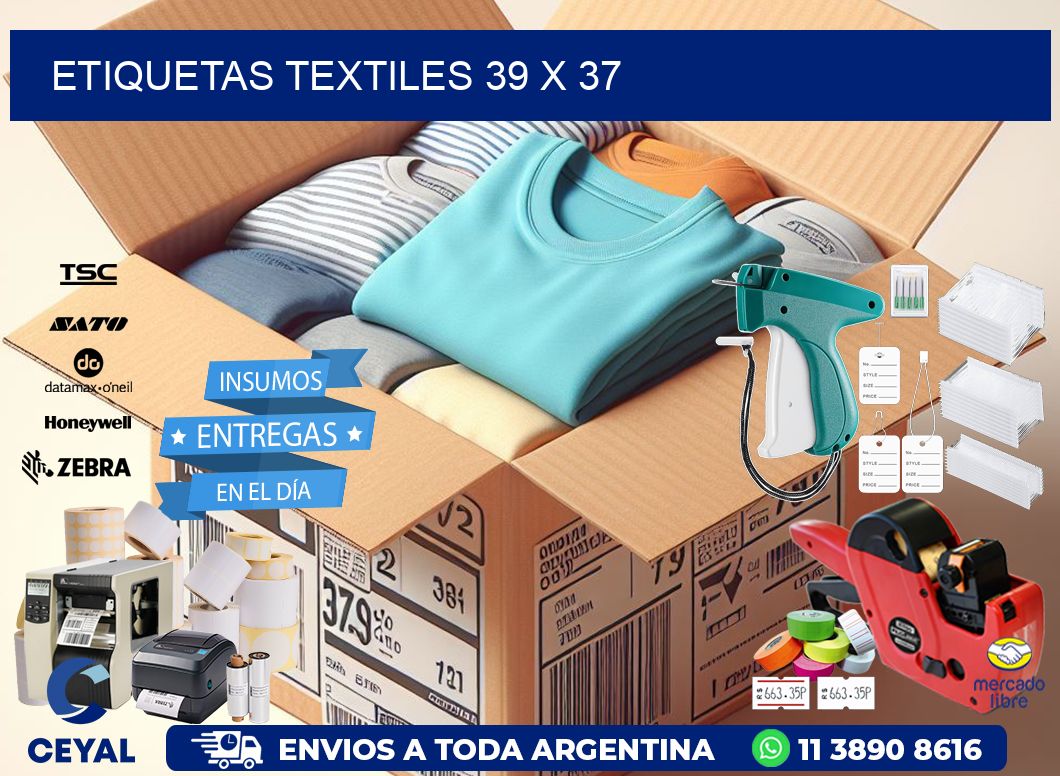 etiquetas textiles 39 x 37