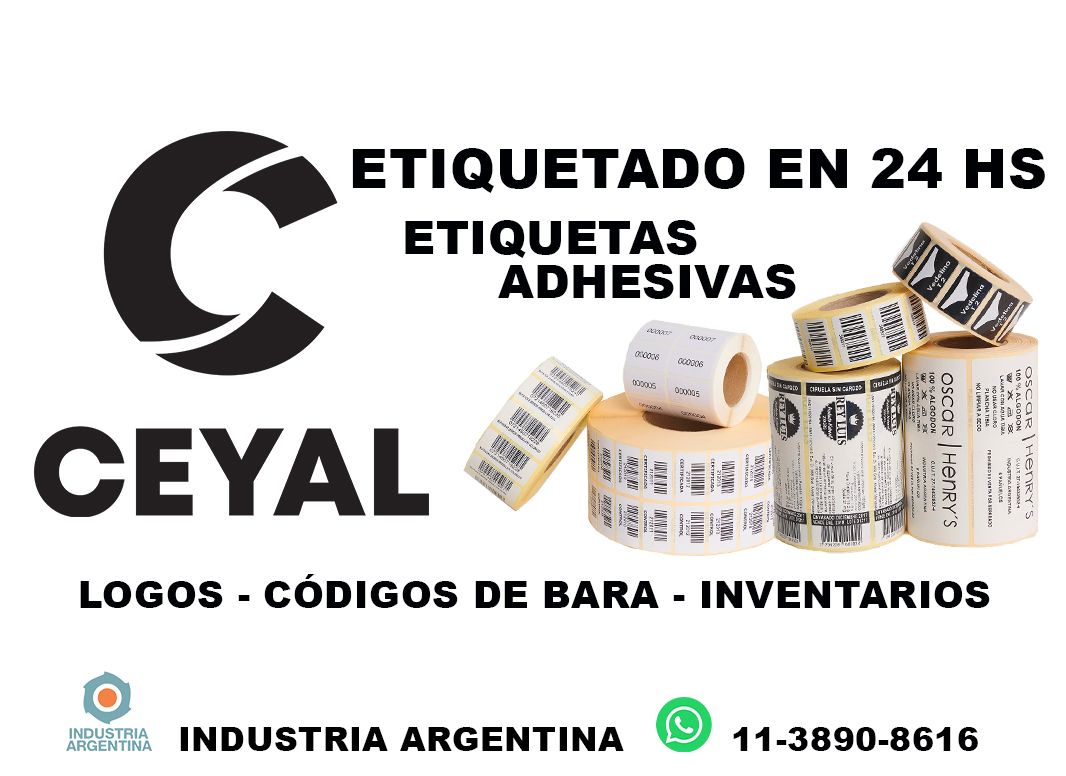 10800 Etiquetas para envases PET