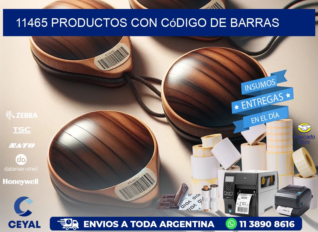 11465 Productos con código de barras