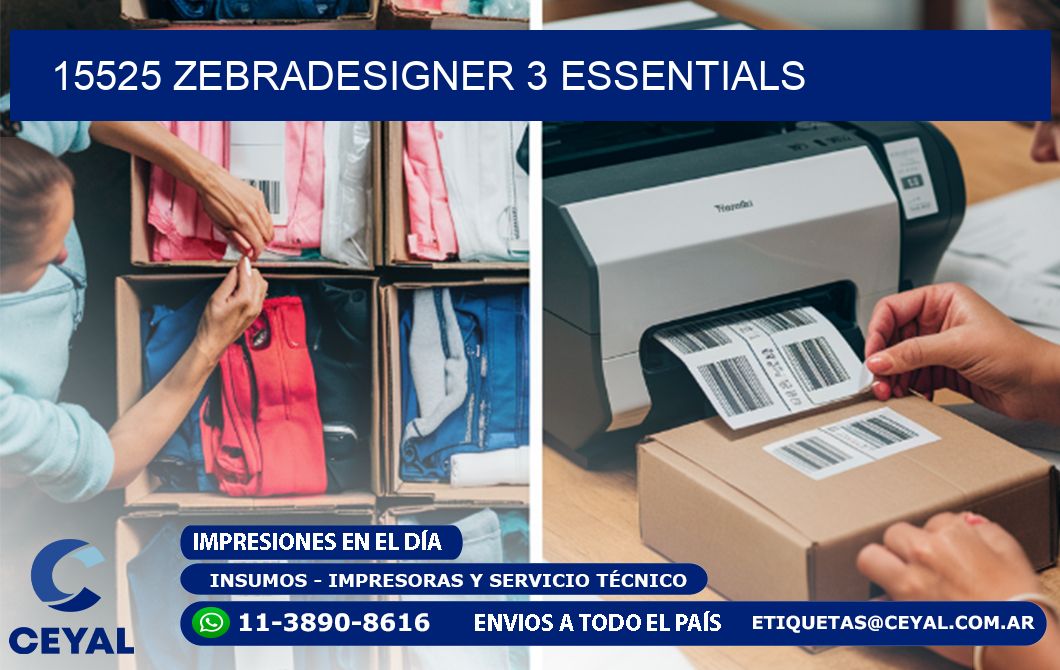 15525 ZebraDesigner 3 Essentials
