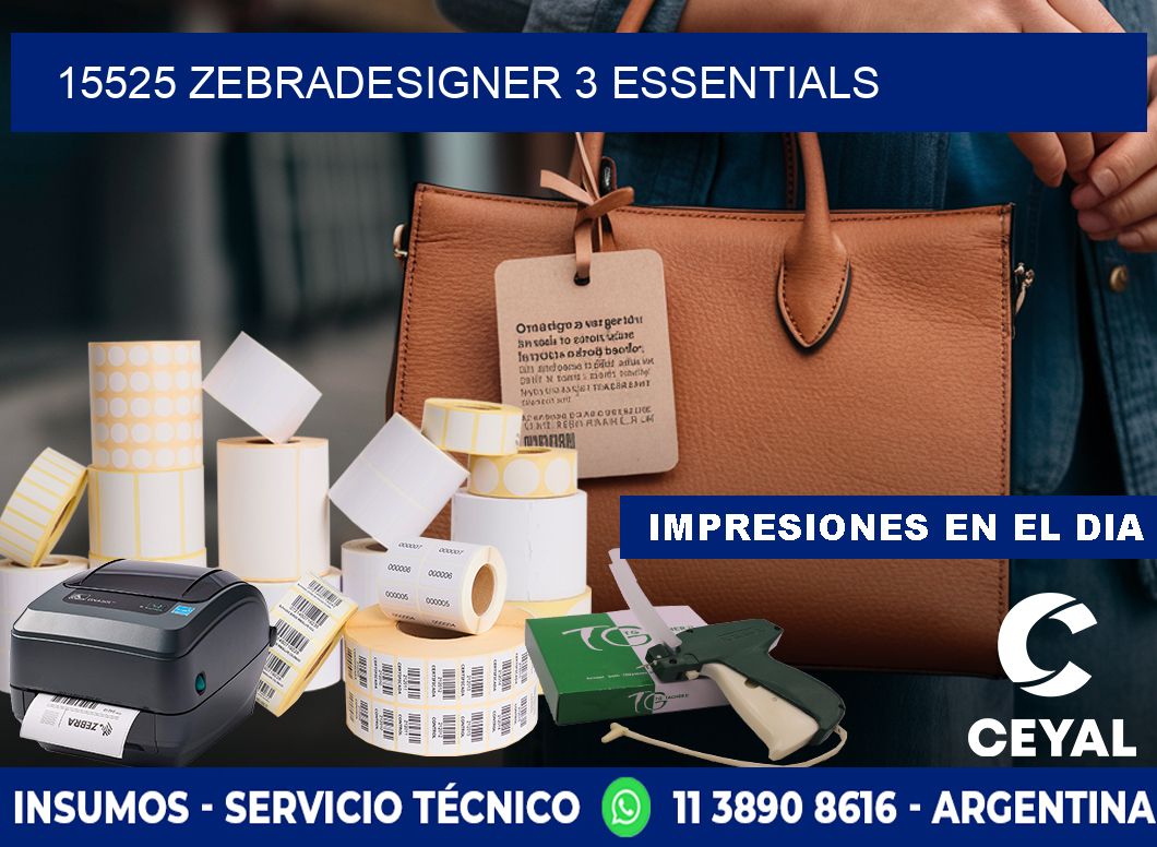 15525 ZebraDesigner 3 Essentials