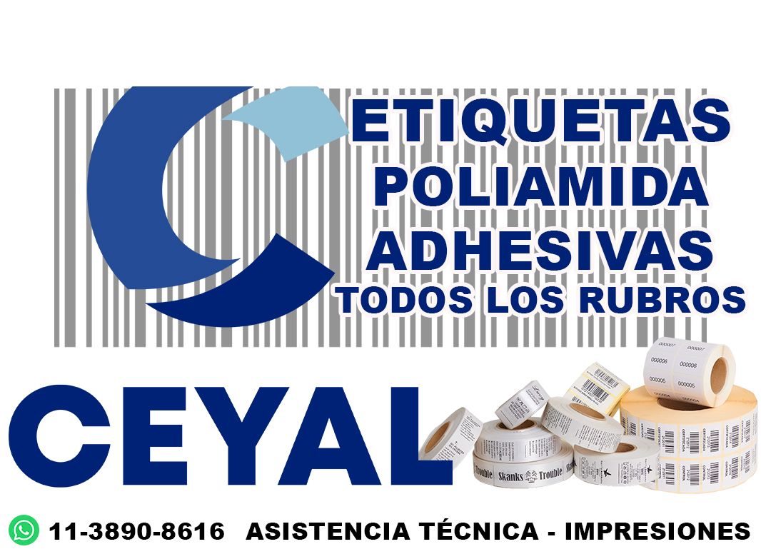 23100 etiquetas con talles