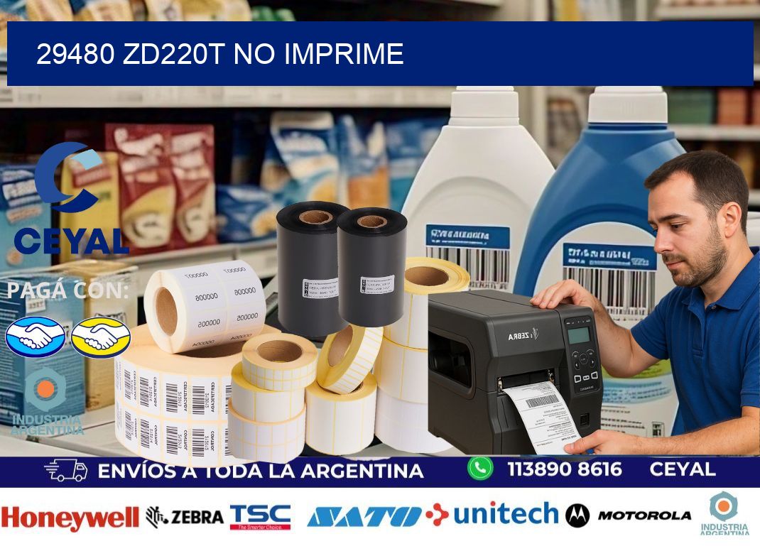 29480 ZD220t no imprime