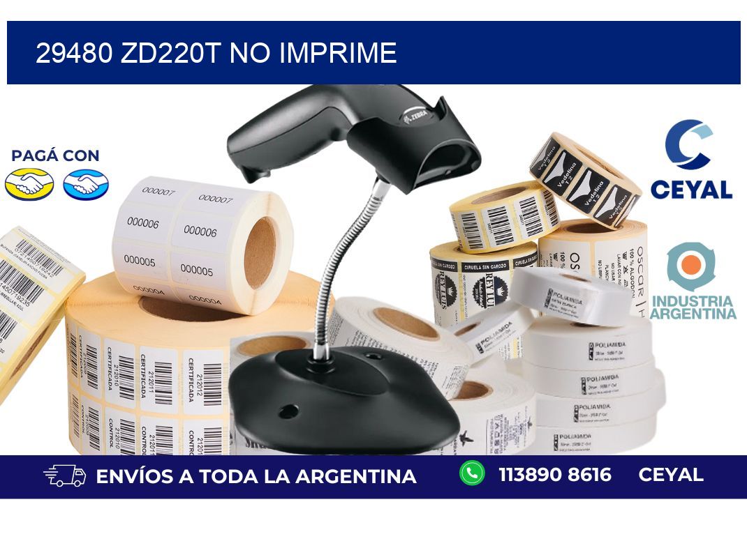 29480 ZD220t no imprime