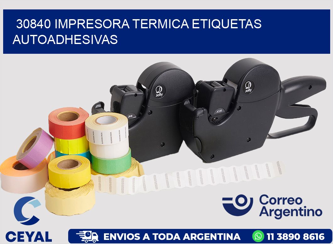 30840 Impresora termica etiquetas autoadhesivas
