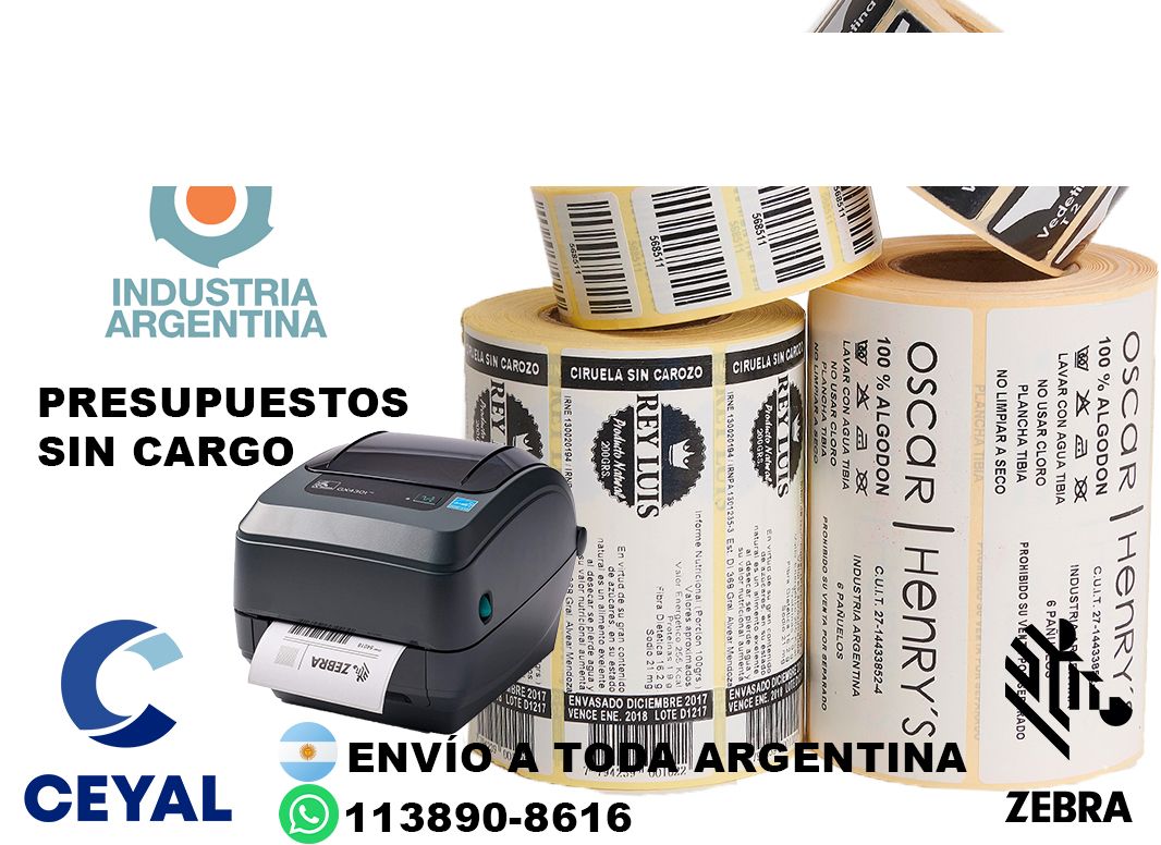 3140 Etiquetas personalizadas para fábricas