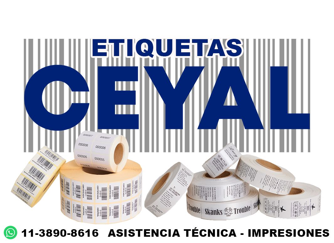 60350 Etiquetas de tela para lavado de ropa