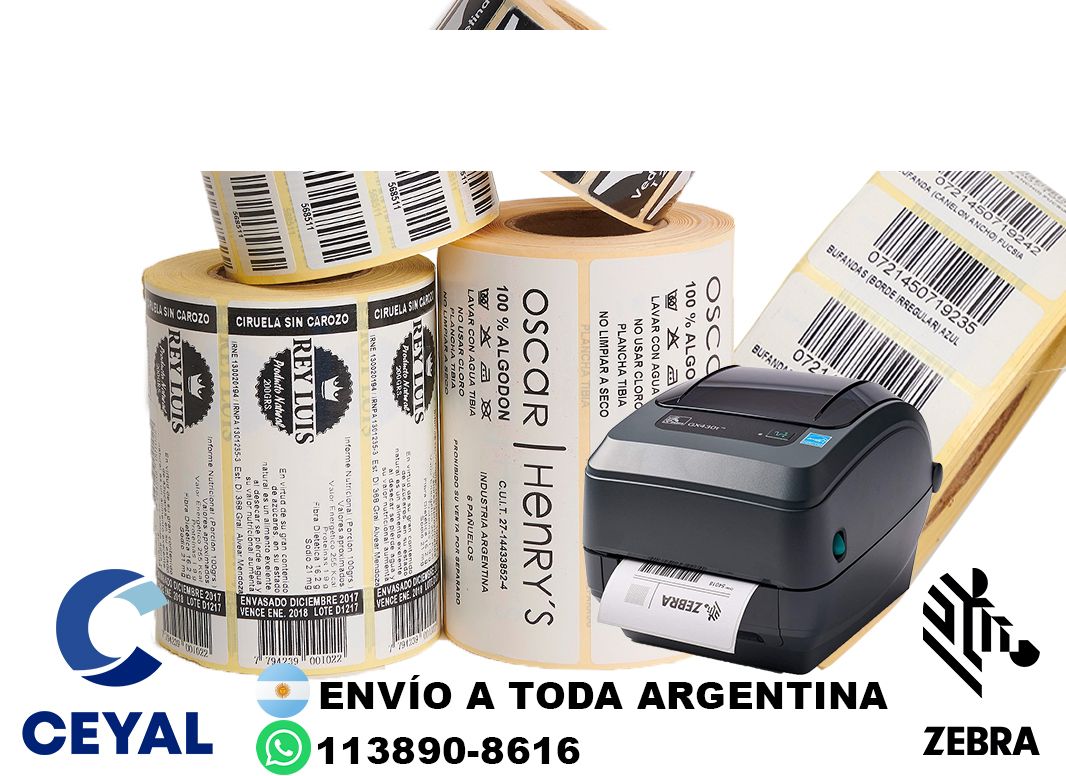 6870 Etiquetas personalizadas para fábricas