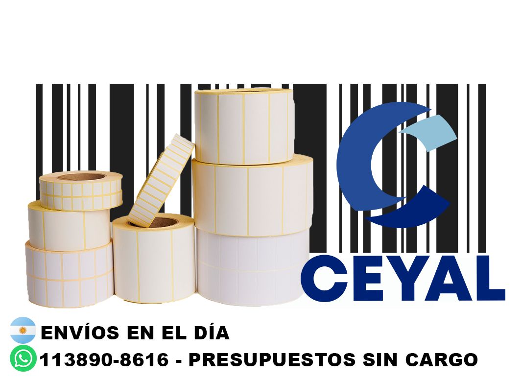 73750 Etiquetas con codigos de barras para congelador