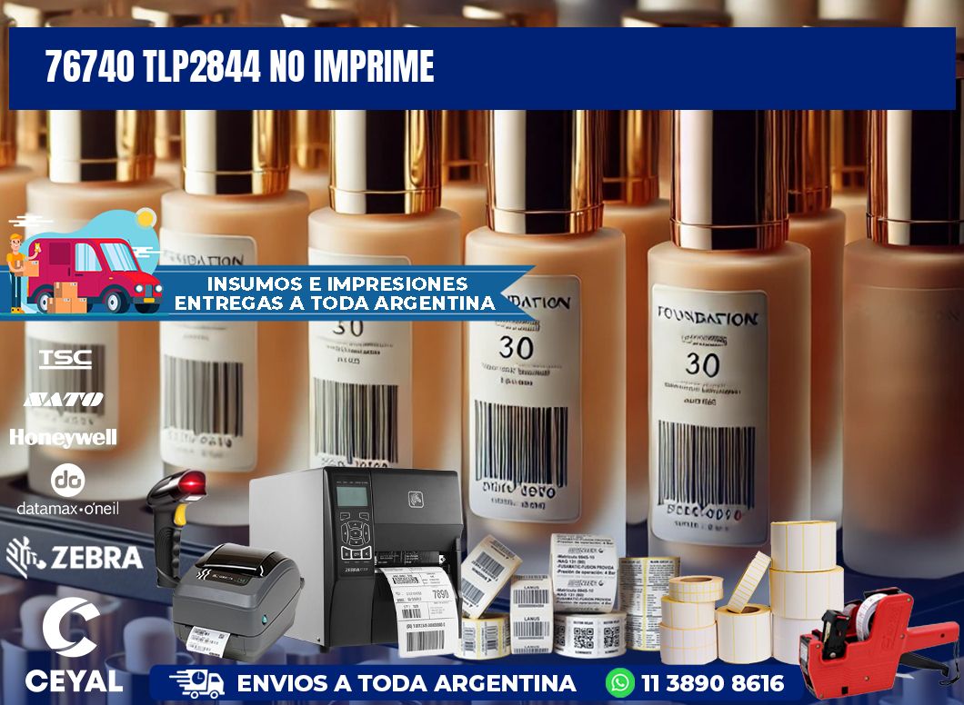 76740 TLP2844 no imprime