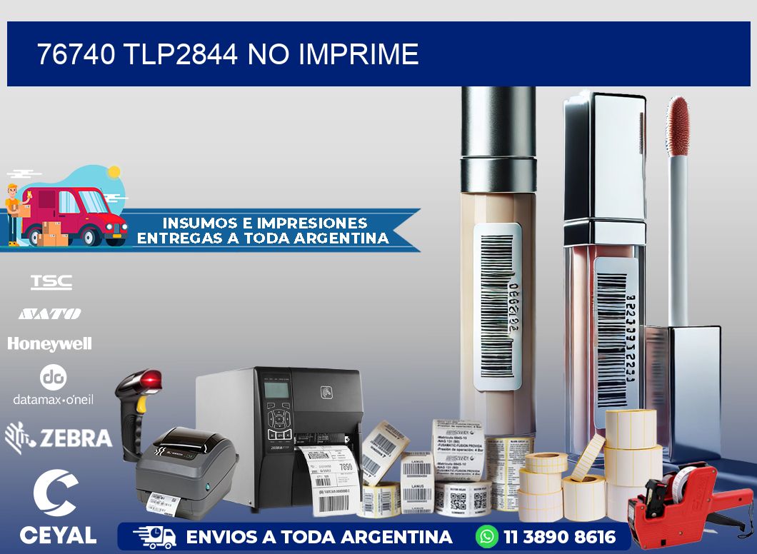 76740 TLP2844 no imprime
