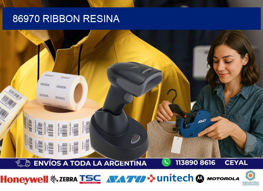 86970 Ribbon resina
