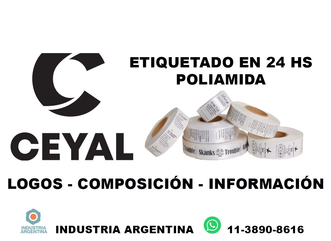 87430 Etiquetas con código de barras para ropa