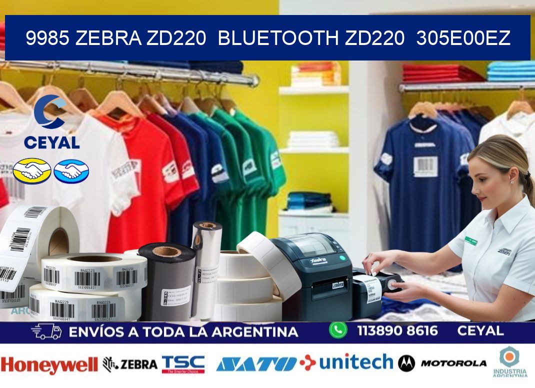 9985 Zebra ZD220  Bluetooth ZD220  305E00EZ