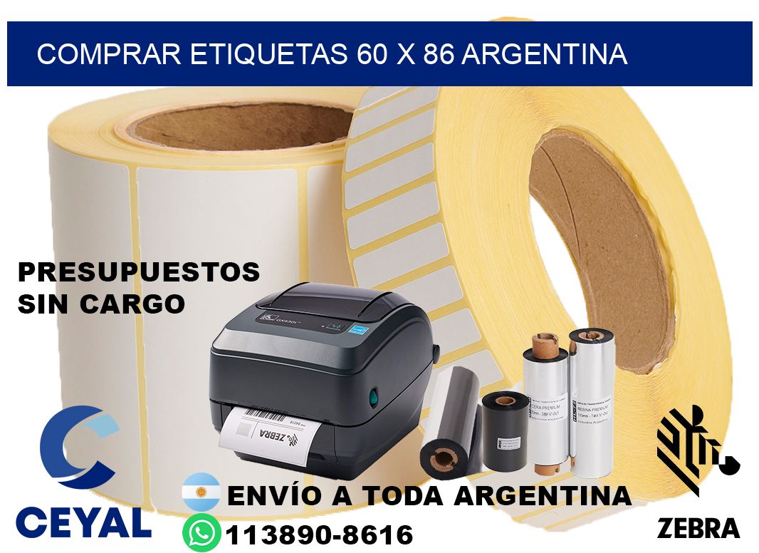 Comprar etiquetas 60 x 86 argentina