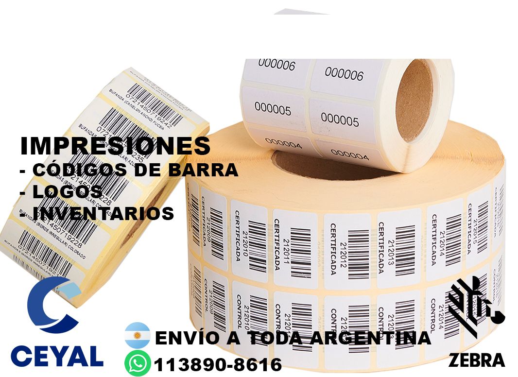 EDITAR 8850 ETIQUETAS POLIAMIDA ZEBRA