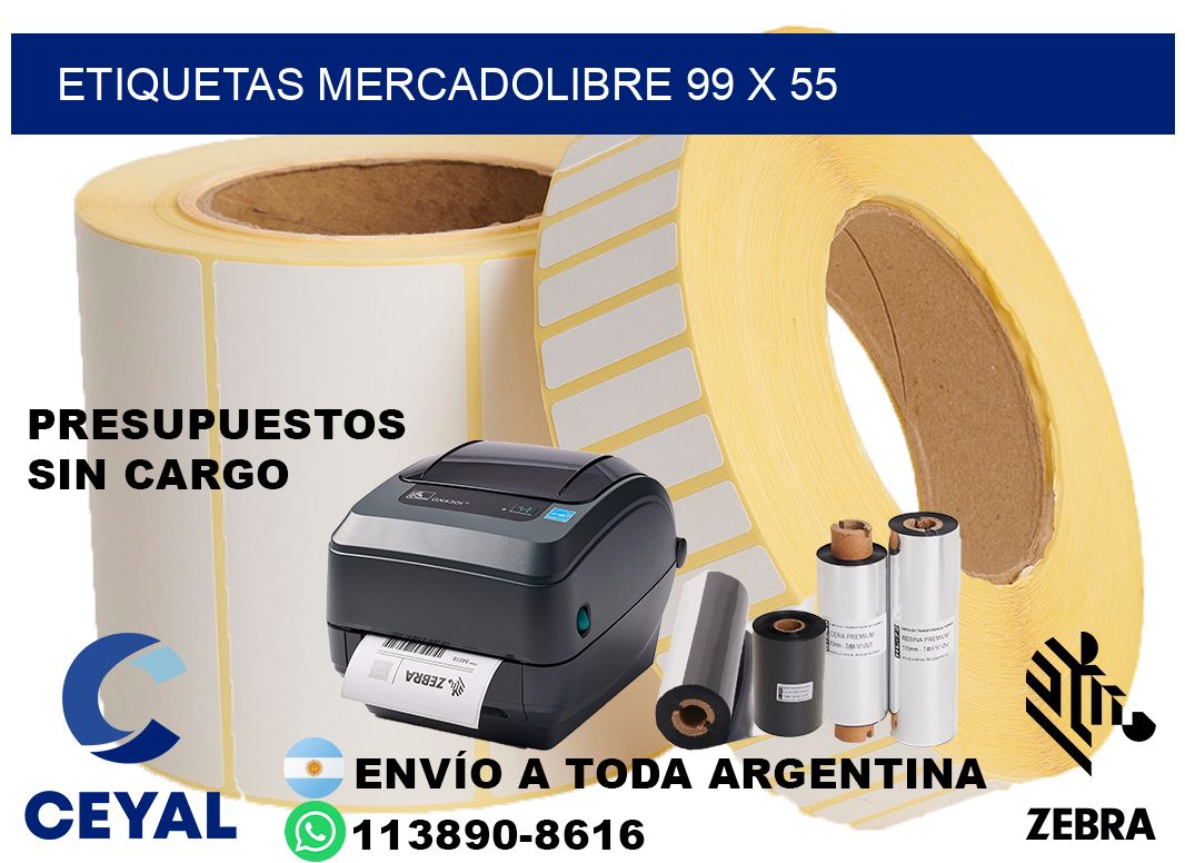 etiquetas mercadolibre 99 x 55