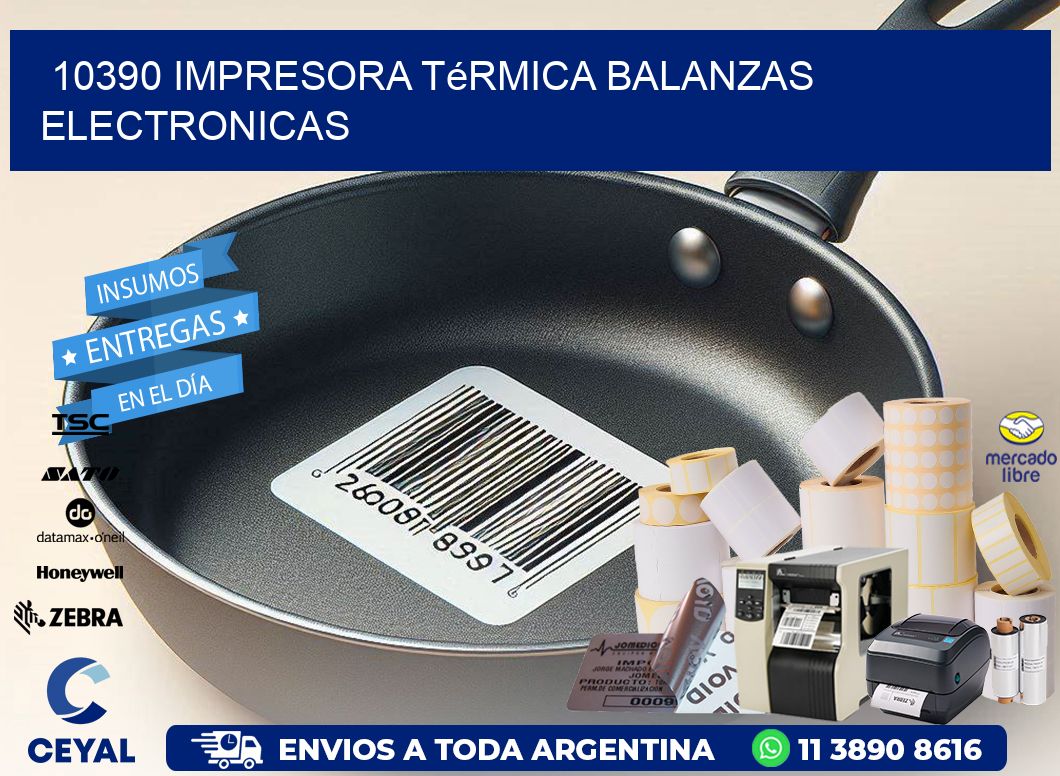 10390 impresora térmica balanzas electronicas