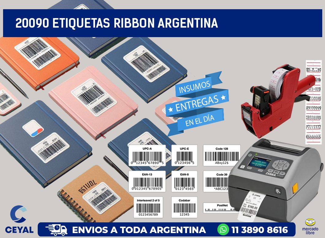 20090 etiquetas ribbon argentina