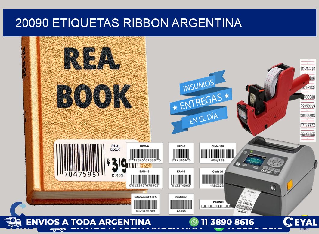 20090 etiquetas ribbon argentina