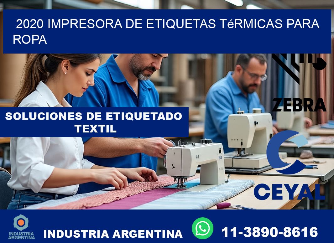 2020 impresora de etiquetas térmicas para ropa