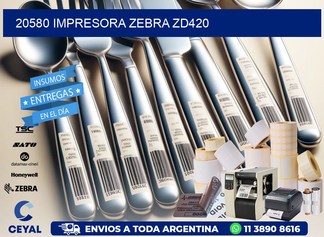 20580 Impresora Zebra ZD420