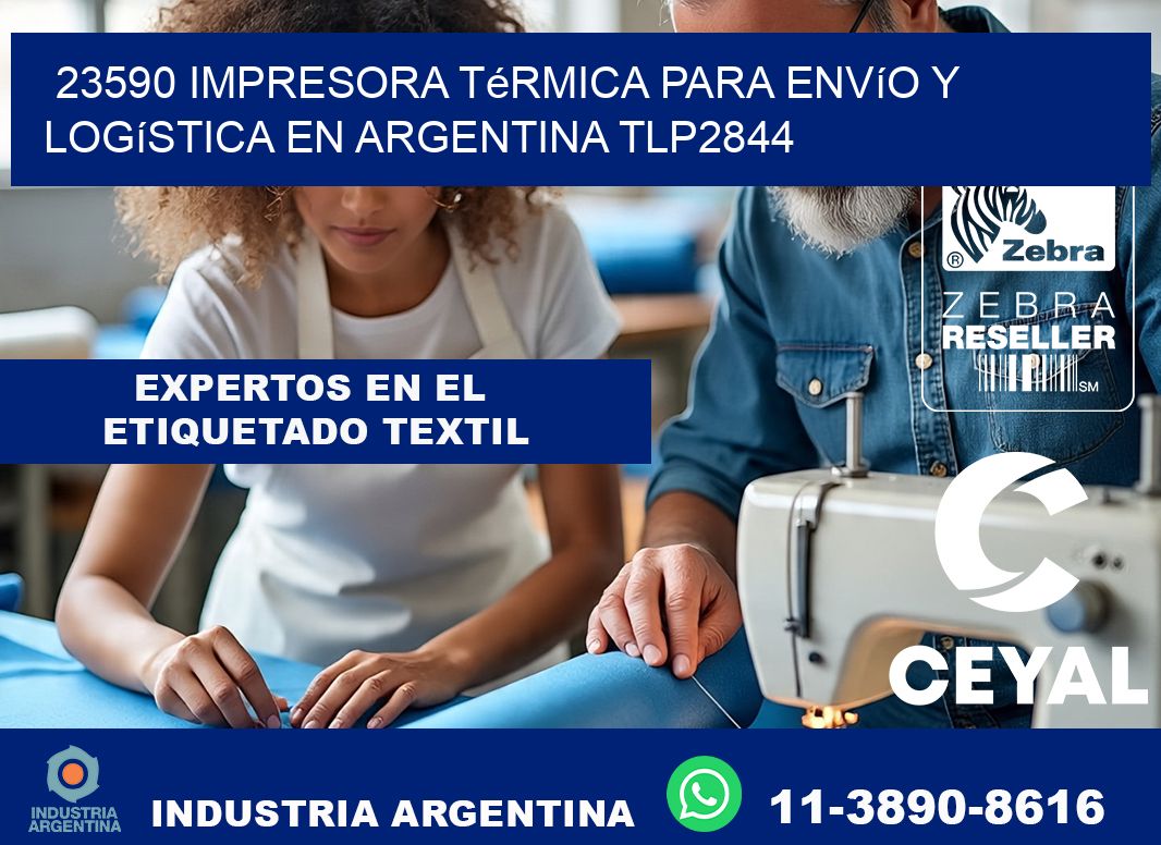 23590 impresora térmica para envío y logística en Argentina TLP2844