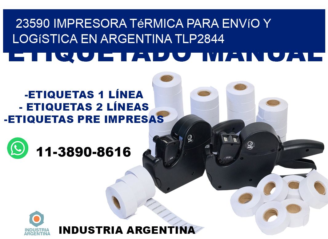 23590 impresora térmica para envío y logística en Argentina TLP2844