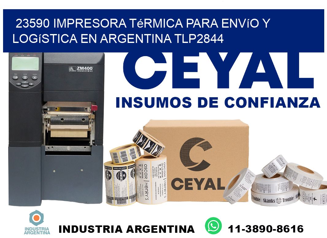 23590 impresora térmica para envío y logística en Argentina TLP2844