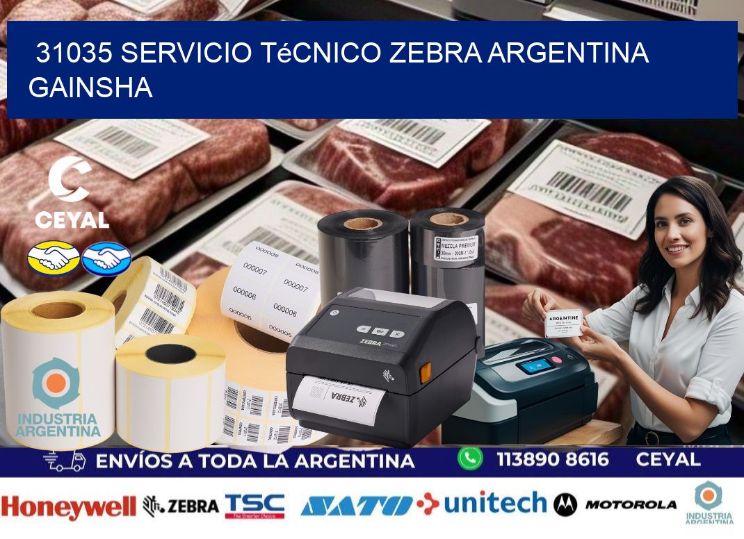 31035 servicio técnico zebra argentina GAINSHA
