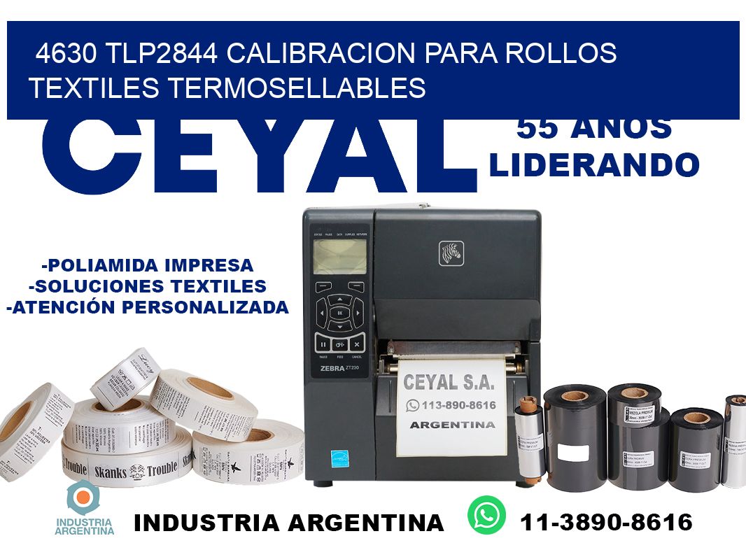 4630 tlp2844 calibracion para rollos textiles termosellables