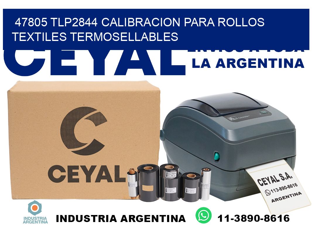 47805 tlp2844 calibracion para rollos textiles termosellables
