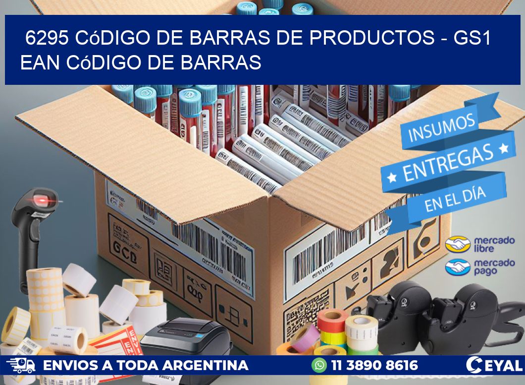 6295 Código de Barras de productos - GS1 ean Código de Barras