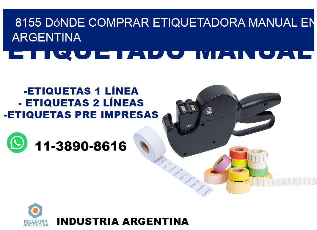 8155 dónde comprar etiquetadora manual en argentina