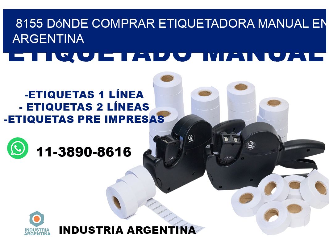 8155 dónde comprar etiquetadora manual en argentina