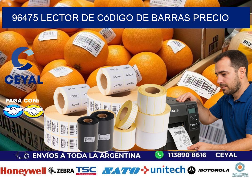 96475 Lector de código de barras precio