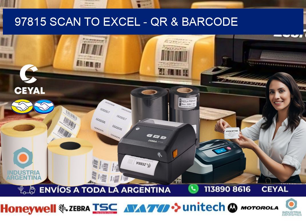 97815 Scan to Excel - QR & Barcode