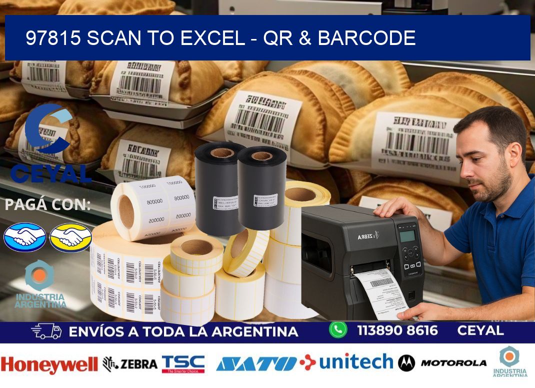 97815 Scan to Excel – QR & Barcode