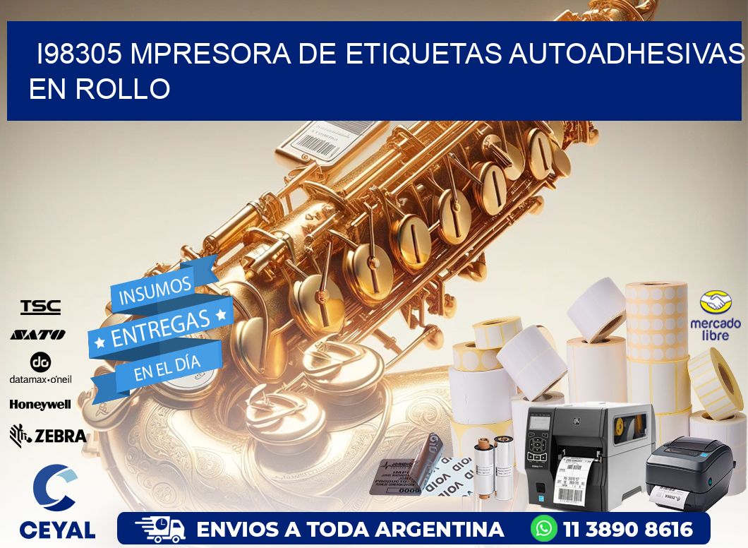 I98305 mpresora de etiquetas autoadhesivas en rollo