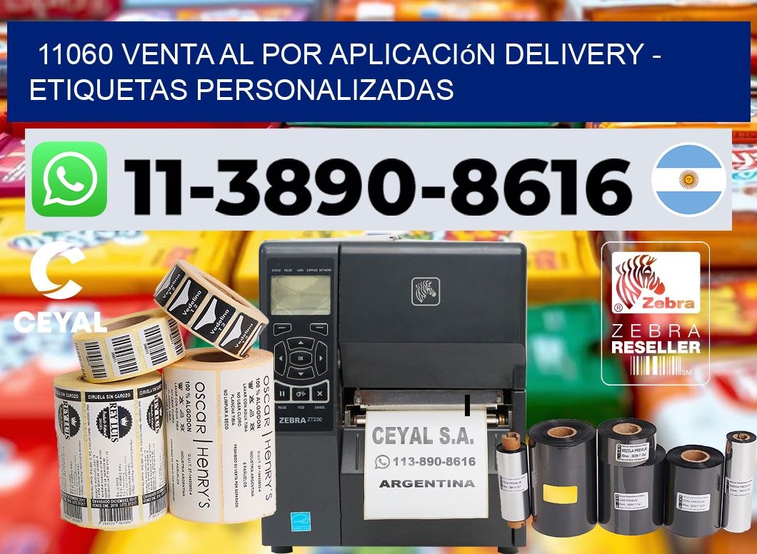 11060 Venta al Por Aplicación delivery – Etiquetas Personalizadas
