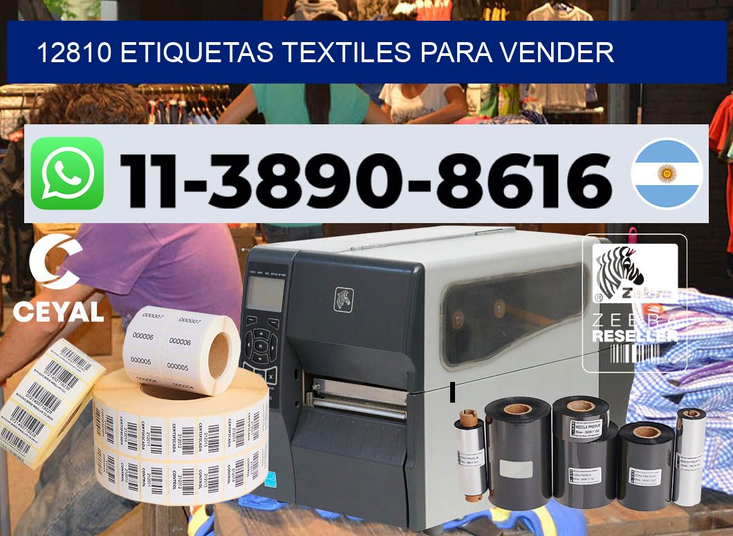 12810 Etiquetas textiles para vender