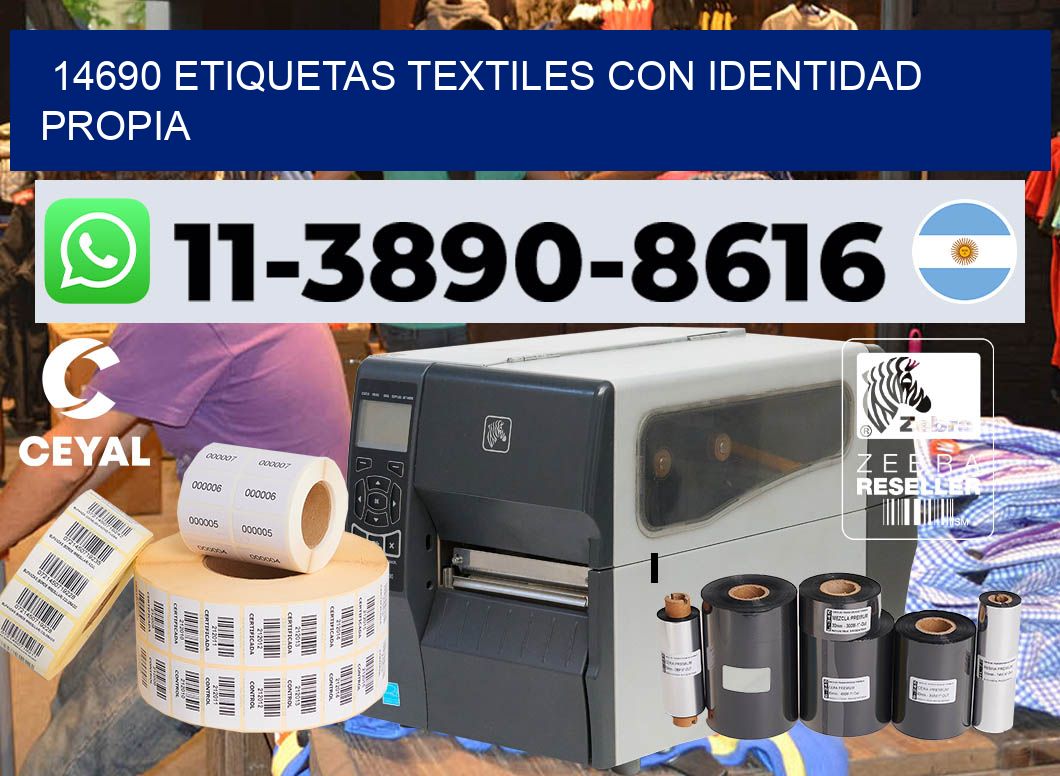 14690 Etiquetas textiles con identidad propia