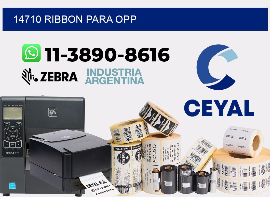 14710 ribbon para opp