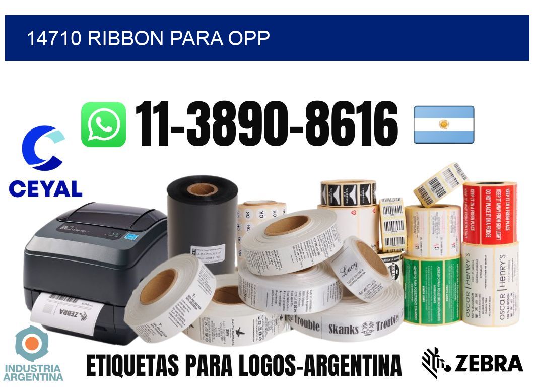 14710 ribbon para opp