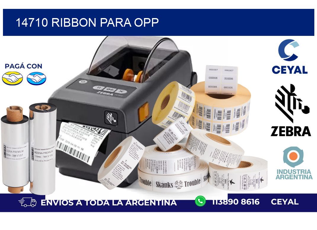 14710 ribbon para opp