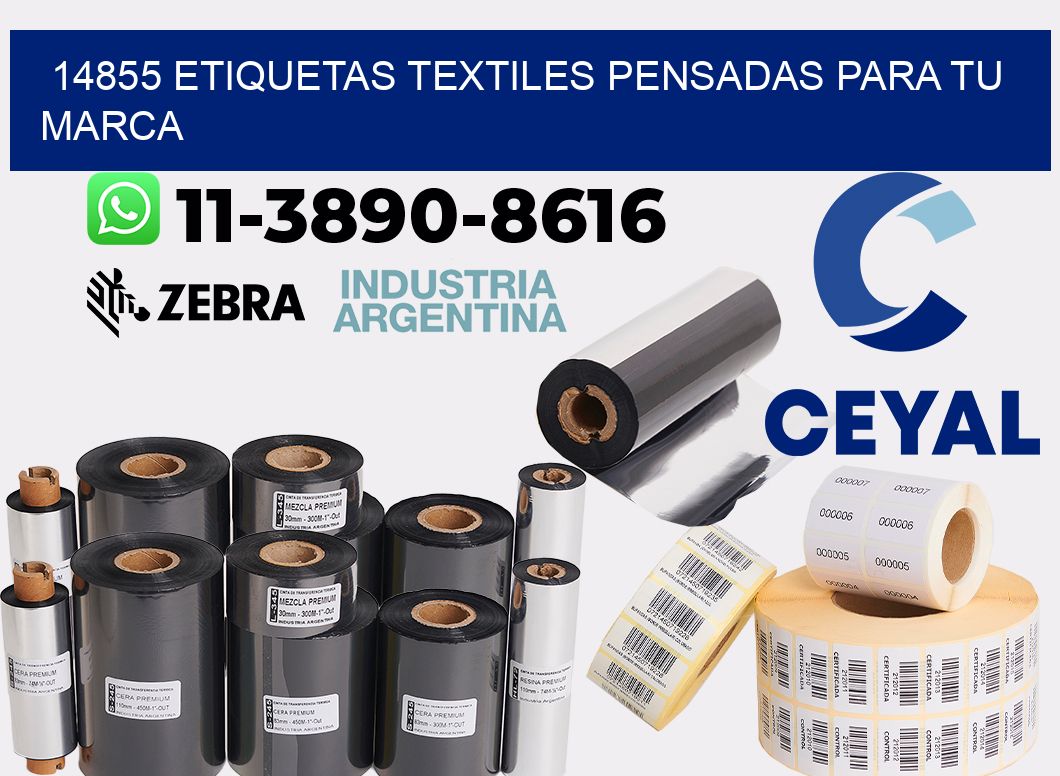 14855 Etiquetas textiles pensadas para tu marca