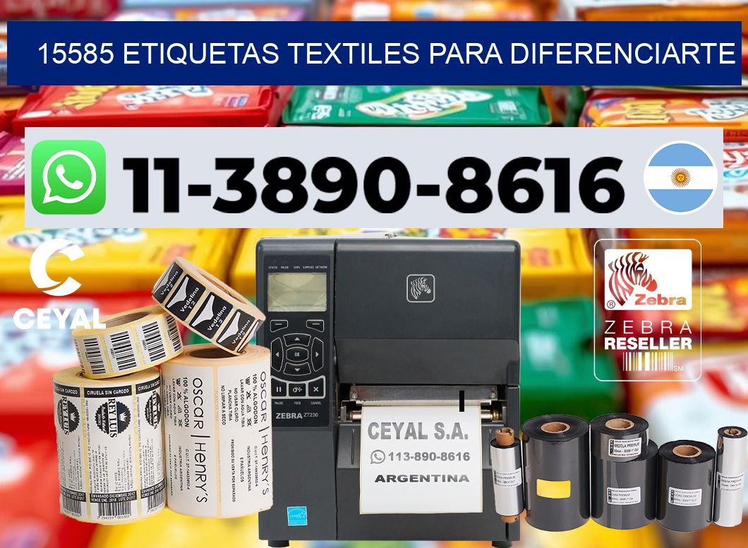 15585 Etiquetas textiles para diferenciarte