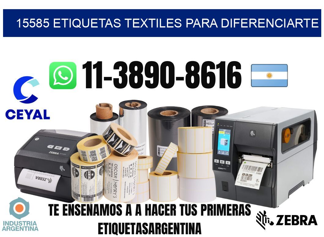 15585 Etiquetas textiles para diferenciarte