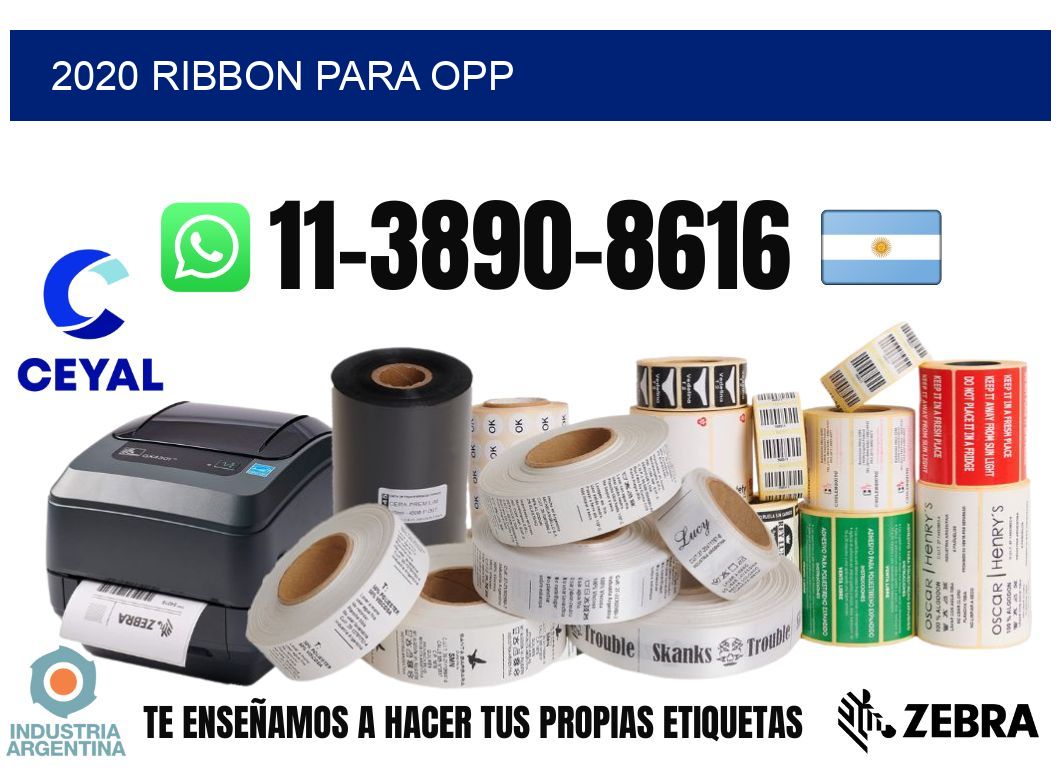 2020 ribbon para opp